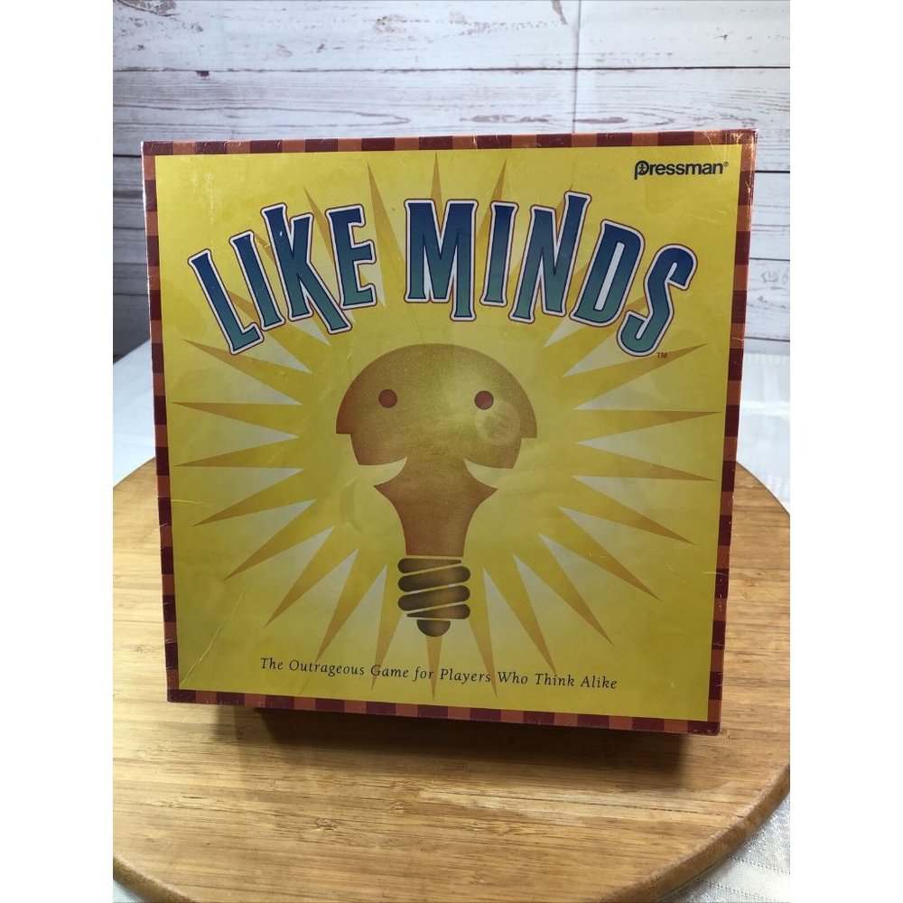 PRESSMAN 'Like Minds' The Outrageous Game for Players Who Think Alike NEW Sealed